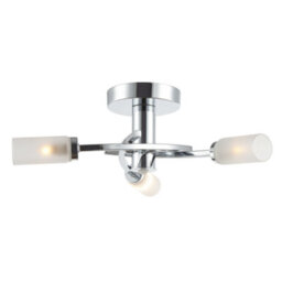 Happy Homewares Modern Sensor Bathroom Ceiling Light In Chrome With Multi Functions - thumbnail 4