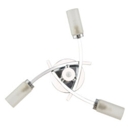 Happy Homewares Modern Sensor Bathroom Ceiling Light In Chrome With Multi Functions - thumbnail 5