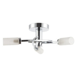 Happy Homewares Modern Sensor Bathroom Ceiling Light In Chrome With Multi Functions - thumbnail 7