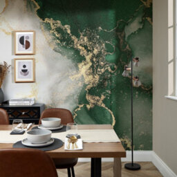 I Love Wallpaper Amalfi Mural In Emerald And Gold (350Cm X 240Cm) - thumbnail 2