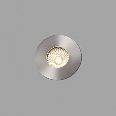Luminosa Lighting Luminosa Grund Led Medium Outdoor In Ground Recessed Spotlight Matt Nickel Ip67 - image 1