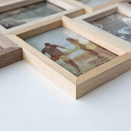 Nielsen Accent Photo Collage Frame For 10 Pictures 4X6In - Mixed Wood Finishes - thumbnail 3