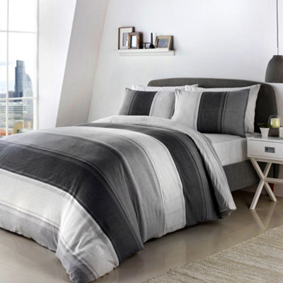 Fusion Betley Classic Wide Stripe Duvet Cover Set - image 1
