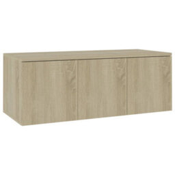 Berkfield Tv Cabinet Sonoma Oak 80X34X30 Cm Engineered Wood - thumbnail 2