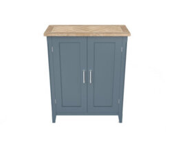 Baumhaus Signature Blue Shoe Storage Cupboard - thumbnail 4
