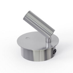 CGC Lighting Cgc Scarlet Satin Nickel Adjustable Head Led Rechargeable Magnetic Usb Reading Bedside Wall Light - thumbnail 3