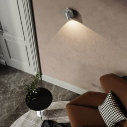 CGC Lighting Cgc Scarlet Satin Nickel Adjustable Head Led Rechargeable Magnetic Usb Reading Bedside Wall Light - thumbnail 2