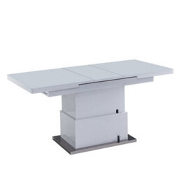 Furniture in Fashion Elgin Extending High Gloss Coffee To Dining Table In White - thumbnail 7