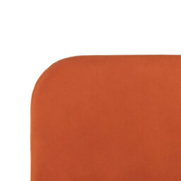 Beliani Bed Velvet Flayat 160 X 200 Cm (Eu King Size) Orange - thumbnail 8