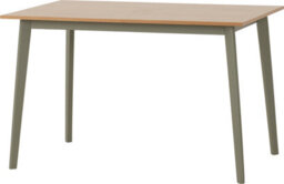 Seconique Balfour Dining Set Sage Green With 4 Oak Effect Mink Microsuede Chairs - thumbnail 4