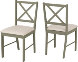 Seconique Balfour Dining Set Sage Green With 4 Oak Effect Mink Microsuede Chairs - thumbnail 8
