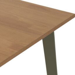 Seconique Balfour Dining Set Sage Green With 4 Oak Effect Mink Microsuede Chairs - thumbnail 5