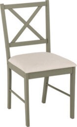 Seconique Balfour Dining Set Sage Green With 4 Oak Effect Mink Microsuede Chairs - thumbnail 9