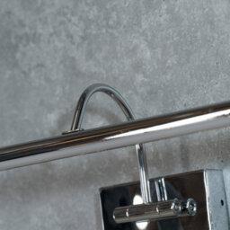 Valuelights Alana Polished Chrome Ip44 Bathroom Integrated Led Picture Wall Light - thumbnail 2