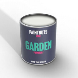 Paintnuts Garden Furniture Fence Shed Table Chairs For Wood Metal & Plastic Weatherproof Matt Paint - Signal White - 500Ml - thumbnail 2