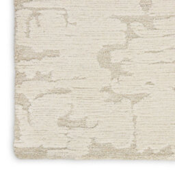 Ivory Abstract Rug Handmade Luxurious Modern Wool Rug For Living Room And Bedroom-236Cm X 297Cm - thumbnail 5