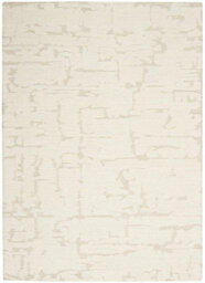 Ivory Abstract Rug Handmade Luxurious Modern Wool Rug For Living Room And Bedroom-236Cm X 297Cm - thumbnail 8