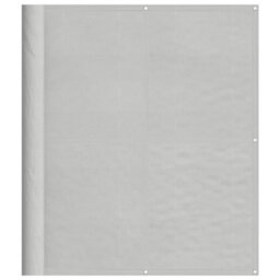 Berkfield Balcony Screen Light Grey 120X700 Cm 100% Polyester Oxford - thumbnail 2