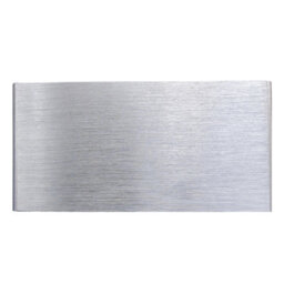 Harper Living 5W Led Up And Down Wall Light, Brushed Aluminium Finish Warm White (Non-Dimmable) - thumbnail 3