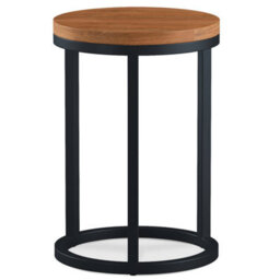 Rest Relax Sierra Acacia Circular Nest Of 2 Tables Brown - thumbnail 1