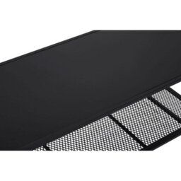 Orsina Convenient Black Metal Coffee Table, Sleek Coffee Table For Livingroom, Industrial Design Decorative Table - thumbnail 8