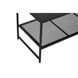 Orsina Convenient Black Metal Coffee Table, Sleek Coffee Table For Livingroom, Industrial Design Decorative Table - thumbnail 7