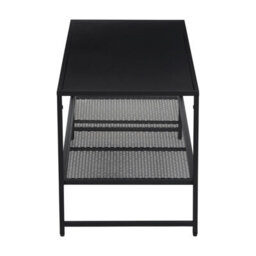 Orsina Convenient Black Metal Coffee Table, Sleek Coffee Table For Livingroom, Industrial Design Decorative Table - thumbnail 3