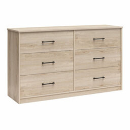 Dorel Brez Build Pearce 6 Drawer Dresser Light Oak Look - thumbnail 1