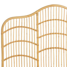 Beliani Bed Rattan Domeyrot 180 X 200 Cm (Eu Super King) Light Brown - thumbnail 7