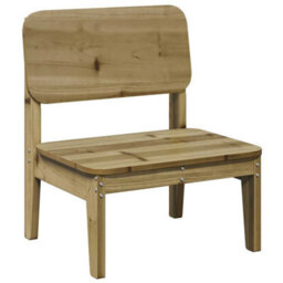 Garden Chairs 2 Pcs 60X52.5X72 Cm Impregnated Wood Pine - thumbnail 3