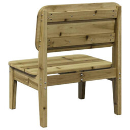 Garden Chairs 2 Pcs 60X52.5X72 Cm Impregnated Wood Pine - thumbnail 6