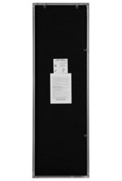 "Mirroroutlet Artus  Silver Aluminium Edged Wall Leaner Mirror 47"" X 16"" (120Cm X 40Cm)" - thumbnail 9