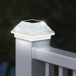 Solar Post Lights Ip44 Waterproof Solar-Powered Led Outdoor Post With Mounting Adaptor - thumbnail 2