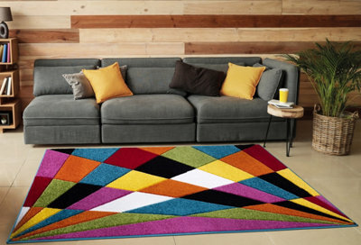 Smart Living Modern Thick Soft Carved Area Rug, Living Room Carpet, Kitchen Floor, Bedroom Soft Rugs 60Cm X 110Cm - Jazz - image 1