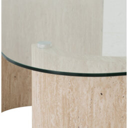 Seconique Modena Console Table - Cream Marble Effect - thumbnail 5