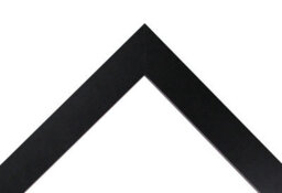 Frames By Post Metro Black Frame With Red Mount For Image Size A2 - thumbnail 3