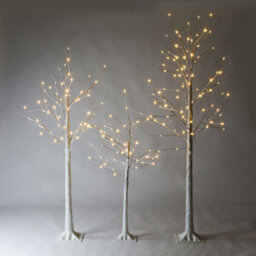 Taylor & Brown 6Ft 96 Led White Birch Twig Tree Light, Twinkling Christmas Twig Tree With Lights, Led Twig Christmas Tree - thumbnail 5
