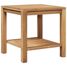 Berkfield Coffee Table Brown 45 X 45 X 45 Cm Solid Teak Wood - thumbnail 2