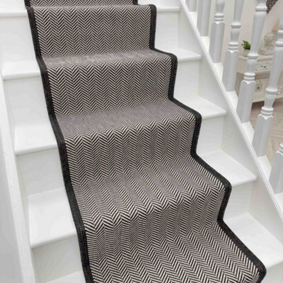 Illusion Stair Runner - Reversible, Durable & Hardwearing Carpet For Stairs & Staircases, Multiple Lengths - image 1