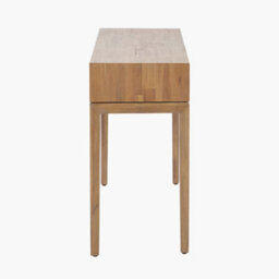 Pacific Lifestyle 1 Drawer Black And Natural Acacia Wood Console Table - thumbnail 5