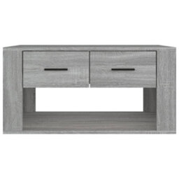 Berkfield Coffee Table Grey Sonoma 80X50X40 Cm Engineered Wood - thumbnail 6