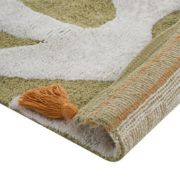 Beliani Kids Rug Jajpur  Green 140 X 200 Cm Cotton - thumbnail 7