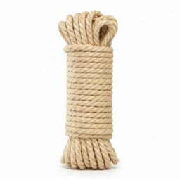 Timko Ropes Sisal Rope For Cat Scratcher Cat Tree Repairing - 20 M / 65 Ft Of 10 mm Natural Sisal Rope For Scratching Post Tower Replacement