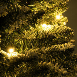 Christmas Tree World The Pre-Lit 7Ft/210Cm Snowy Pencil Christmas Tree - thumbnail 5