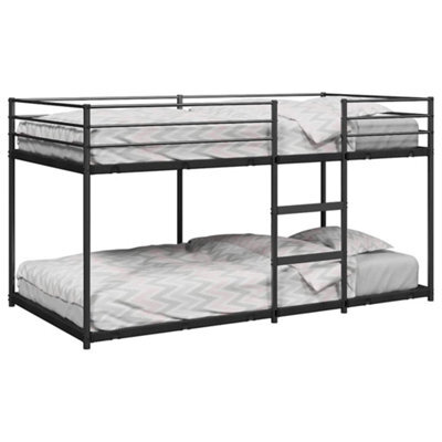 Berkfield Bunk Bed Without Mattress Black 107X203 Cm Steel - image 1