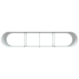 Berkfield Garden Raised Bed Brown 400 X 80 X 81 Cm Steel - thumbnail 8