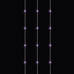 Premier Decorations Limited Premier 240 Led Flexibrights Curtain Light 2M X 1.5M Lit Area Clear Cable - thumbnail 3