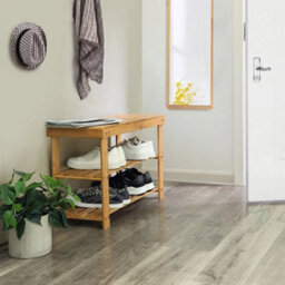 Solid Wooden Shoe Bench Rack Storage Organiser Holder Stand Bamboo - thumbnail 5