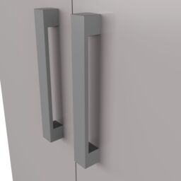 Timsbury Gloss Grey Freestanding Vanity Unit & Basin Set (W)600mm (H)850mm - thumbnail 4
