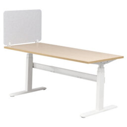 Beliani  Desk Screen Split Off-White - thumbnail 6